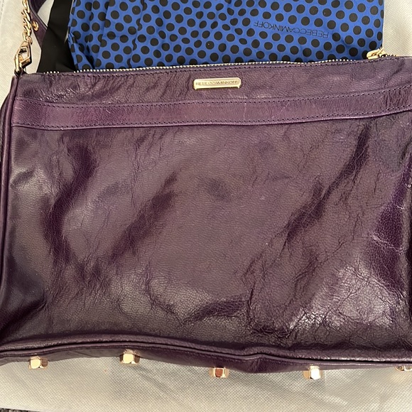 Rebecca Minkoff MAC Daddy bag, Grape (purple) pre-loved! - Picture 3 of 6
